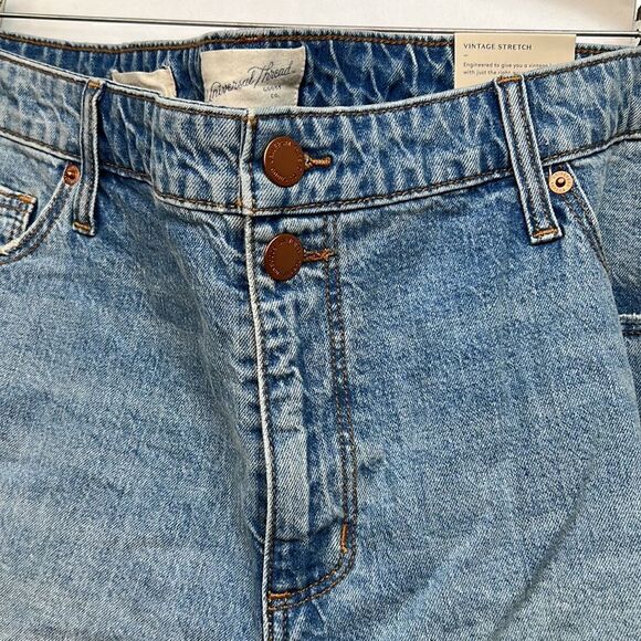 Universal thread vintage midi shorts stretch light wash size 20 NWT - Picture 2 of 13